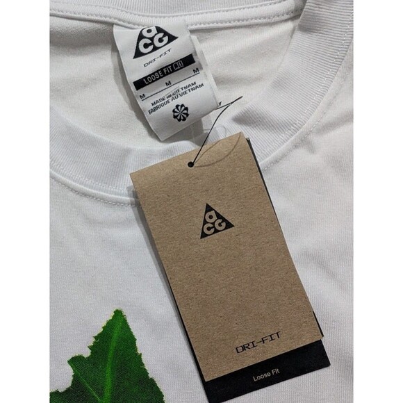 Nike ACG Long Sleeve Ants T-Shirt Summit White HJ0802-121 Men's Size Medium NWT - Picture 8 of 9